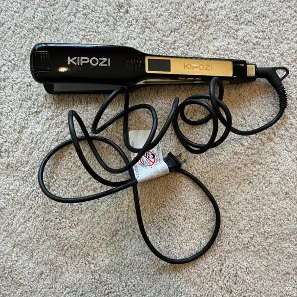 Kipozi Professional Titanium 1.75Inch Flat Iron Hair Straightener Hair Styler - Picture 10 of 15